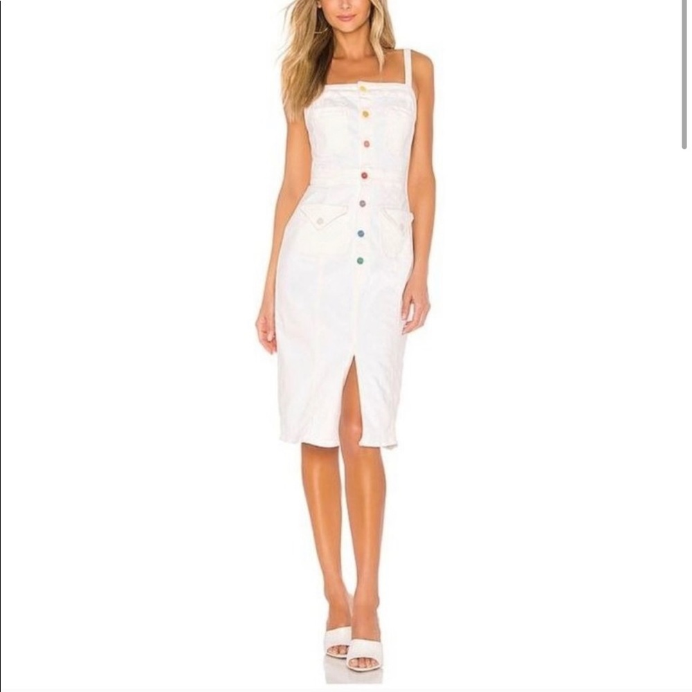 MOTHER | To The Point Rainbow Dress